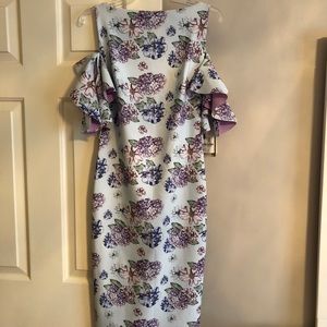 BRAND NEW Chiara Boni Italian short flower dress